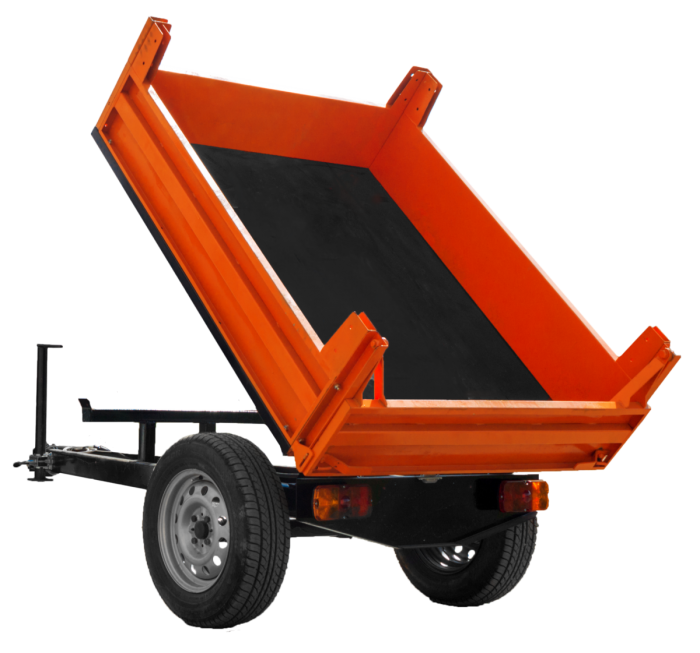 Полуприцеп тракторный самосвальный Уралец П03.00.500, 1.0 т