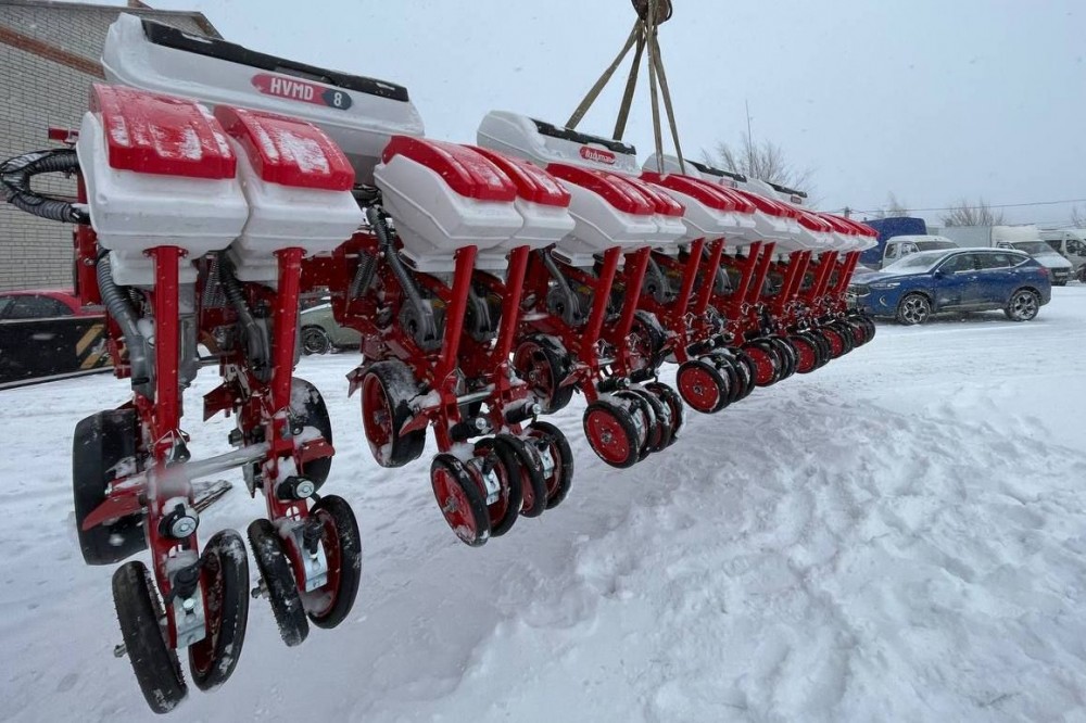 Пневматическая сеялка точного высева Özduman Twin Row HVMD-TW 8