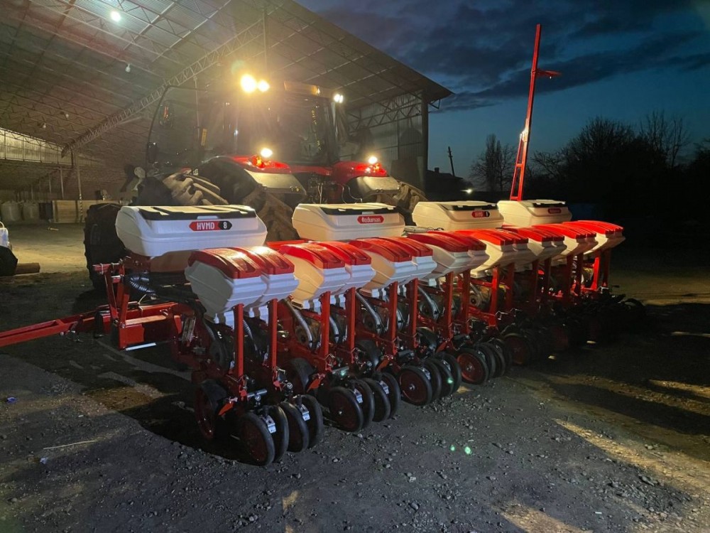 Пневматическая сеялка точного высева Özduman Twin Row HVMD-TW 8