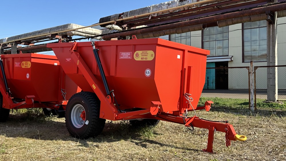 Полуприцеп самосвальный герметичный Бежецксельмаш ПСГ-6.5