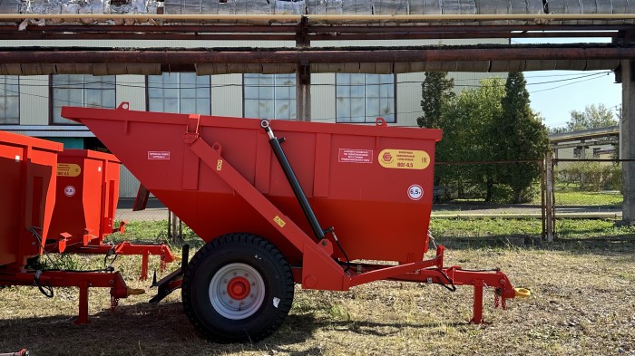 Полуприцеп самосвальный герметичный Бежецксельмаш ПСГ-6.5