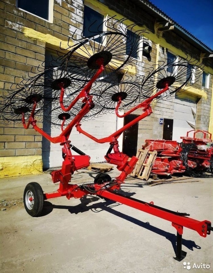Грабли-ворошилки Magnus ГВВ-6М 8 колес, спица 7 мм