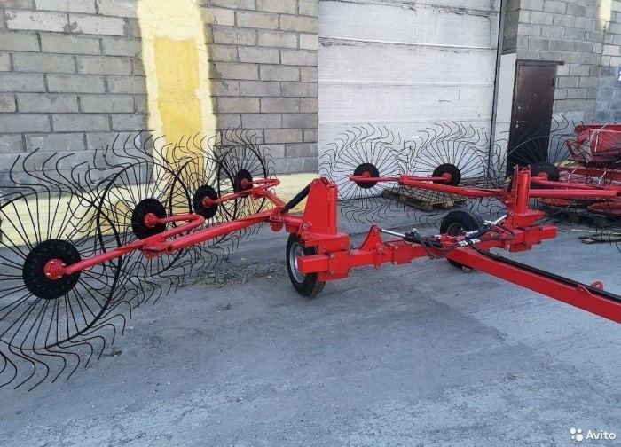 Грабли-ворошилки Magnus ГВВ-6М 8 колес, спица 7 мм