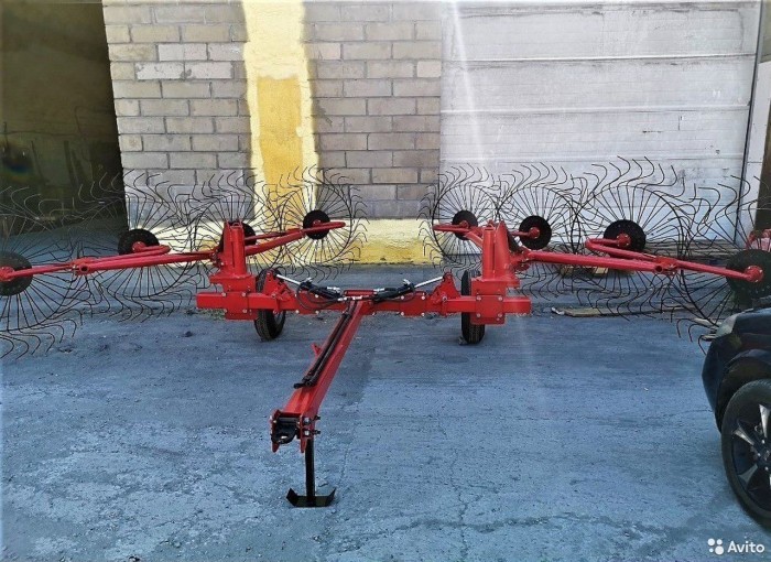Грабли-ворошилки Magnus ГВВ-6М 8 колес, спица 7 мм