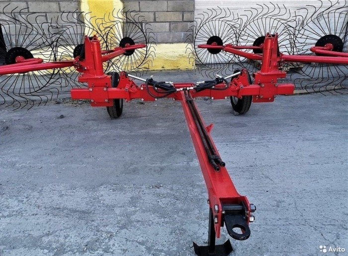 Грабли-ворошилки Magnus ГВВ-6М 8 колес, спица 7 мм
