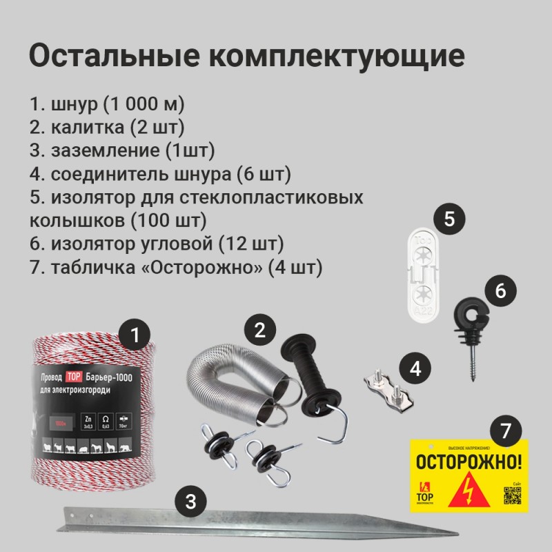 Комплект ТОР-3 ЛАЙТ для арматуры 1000 м.