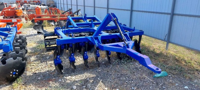 Борона прицепная КалинаАгро БДМ 2.4Х2П с планчатым катком из полосы