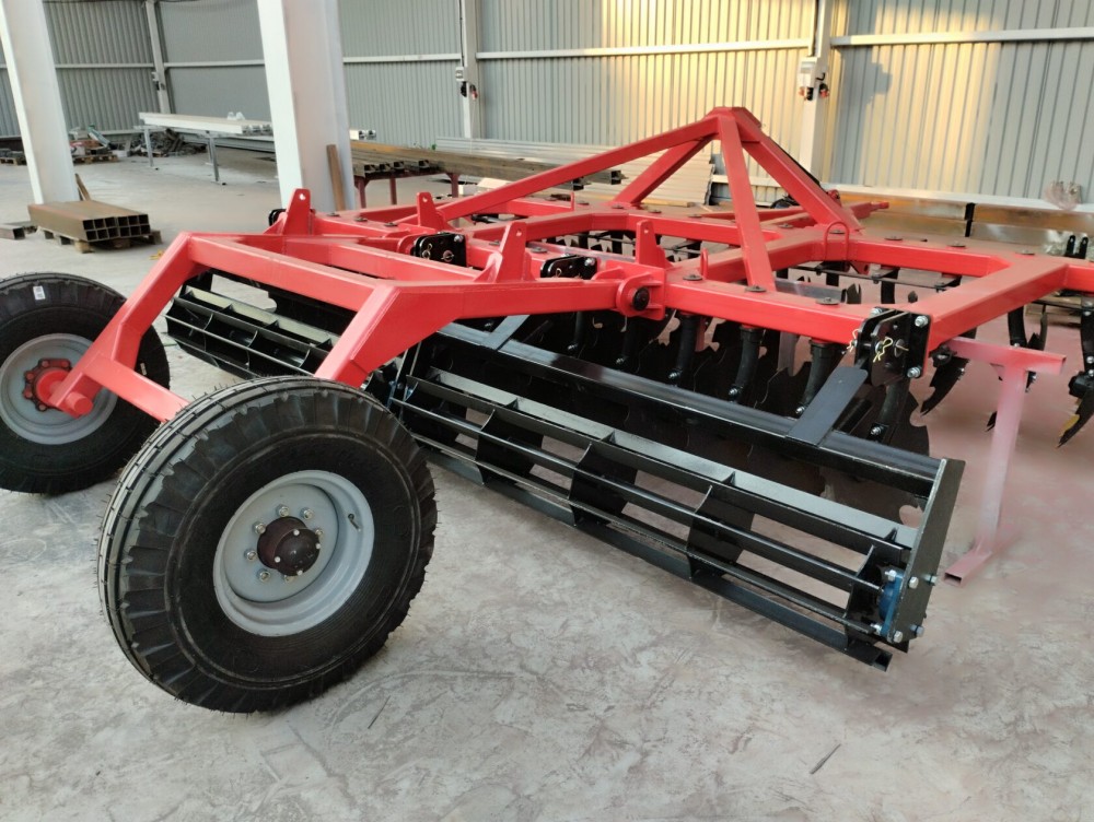 Борона прицепная КалинаАгро БДМ 4.0Х2ПУ с планчатым катком из полосы