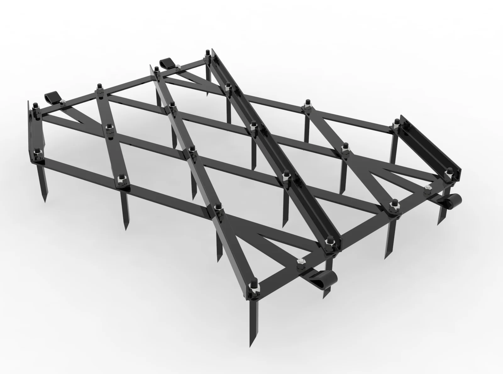 Культиватор стрельчатый навесной КалинаАгро КСН - 2.4