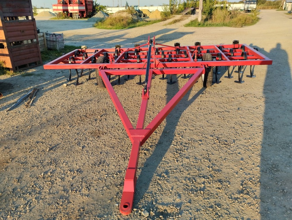 Культиватор стрельчатый прицепной КалинаАгро КСП - 4.5S с бороной зубовой