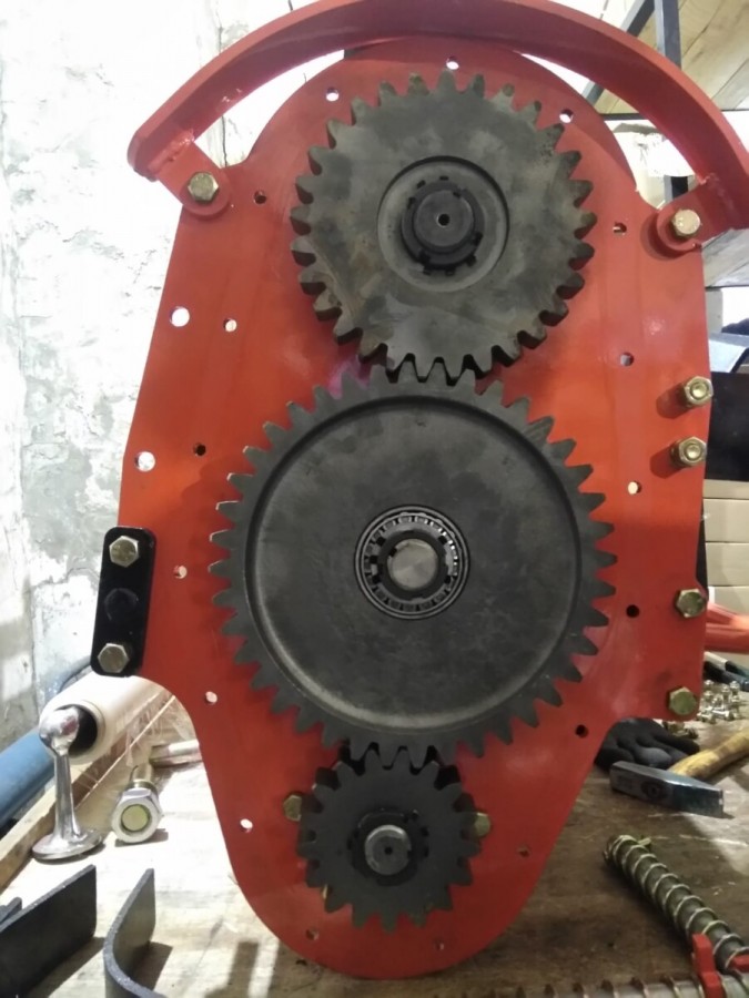 Почвофреза (роторный культиватор) Уралец серии 1GQE-220 боковой редуктор