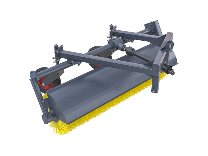 Коммунальная щетка Сальсксельмаш МК-4 (колеса 4х8)
