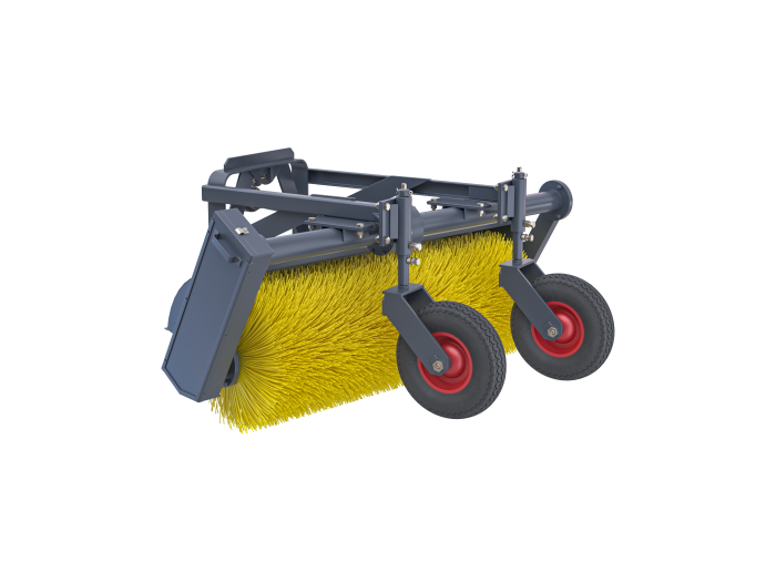 Коммунальная щетка Сальсксельмаш МКЩ-1,5 (колеса 4х8)