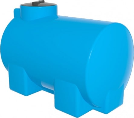 Ёмкость ЭВГ 500 л. голубая с отводами