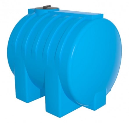 Ёмкость ЭВГ-Р 1500 л. голубая с отводами