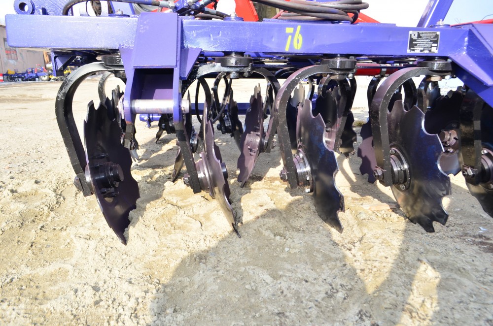 Складывающийся комбинированный агрегат дисковый СКАД-5,8×4. захват 6 м