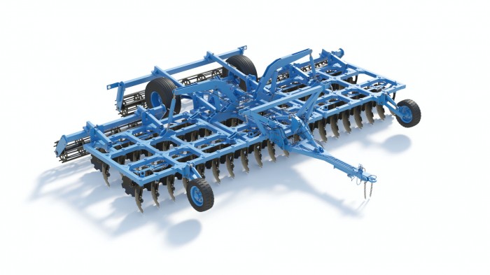 Борона дисковая полуприцепная DANA БДП-8х4МТМ (с катком прутковым) (Диски РЗЗ)