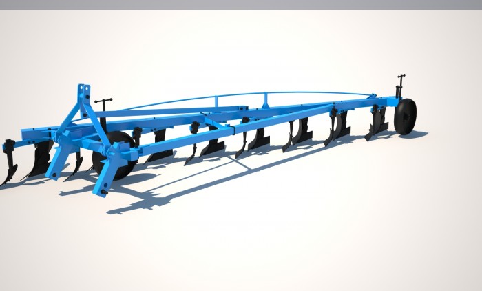 Плуг навесной FINIST ПЛН-8-35 (с литым башмаком)