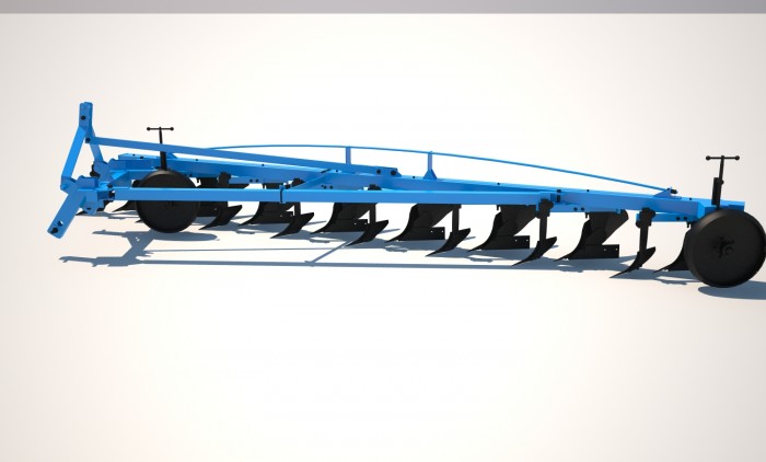 Плуг навесной FINIST ПЛН-8-35 (с литым башмаком)