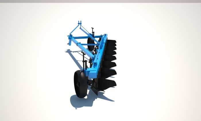 Плуг навесной FINIST ПЛН-8-35 (с литым башмаком)