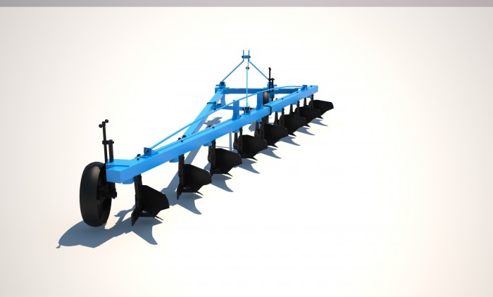 Плуг навесной FINIST ПЛН-8-35 (с литым башмаком)