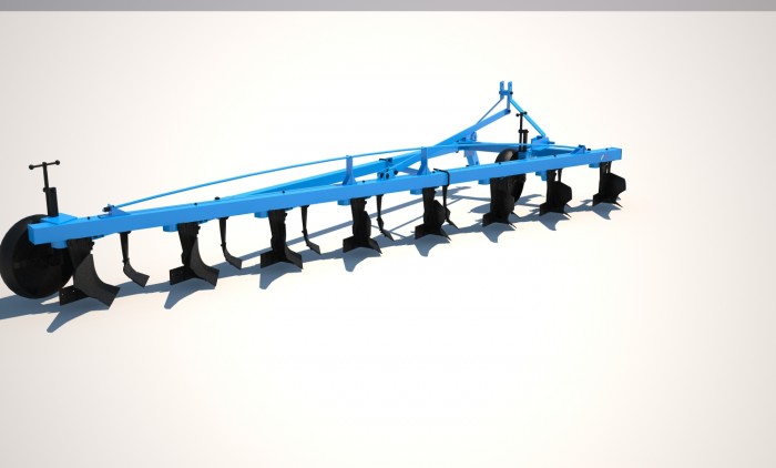 Плуг навесной FINIST ПЛН-8-35 (с литым башмаком)