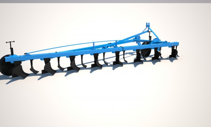 Плуг навесной FINIST ПЛН-8-35 (с литым башмаком)