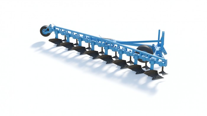 Плуг навесной усиленный FINIST ПЛНУ-8х40 (срезные болты)