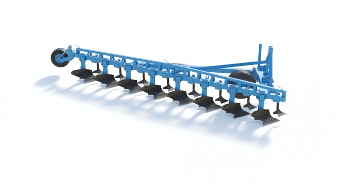 Плуг навесной усиленный FINIST ПЛНУ-8х40 (срезные болты)