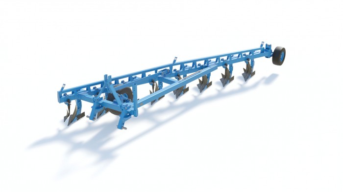 Плуг навесной усиленный FINIST ПЛНУ-8х40 (срезные болты)