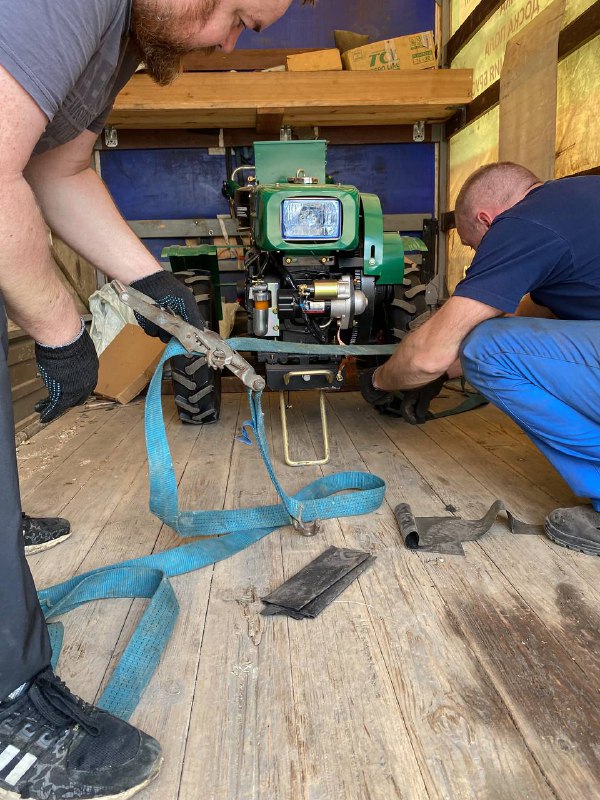 Мотоблок Файтер 15DE с почвофрезой и сиденьем