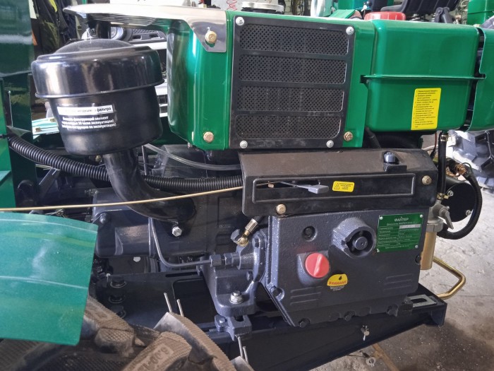 Мотоблок Файтер 15DE с почвофрезой и сиденьем