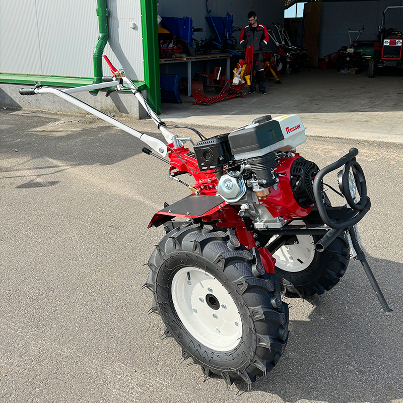 Мотоблок Rossel M-308 с ВОМ + сцепка + фреза