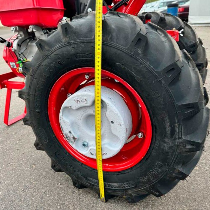 Мотоблок МТЗ Беларус 012WM (с двигателем Rato R420) + сцепка универсальная