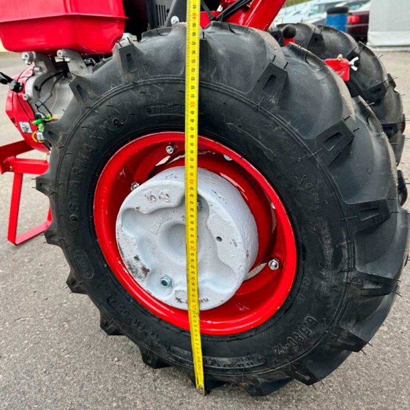 Мотоблок МТЗ Беларус 012WM (с двигателем Rato R420) + сцепка универсальная