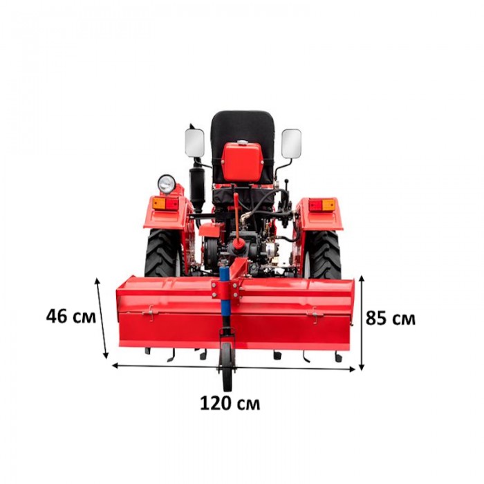 Почвофреза для ременных минитракторов Rossel XT184-D / XT152-D