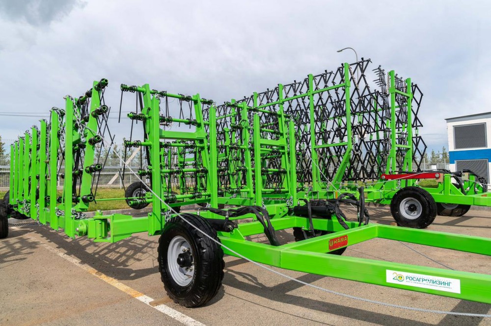 Борона средняя пружинная (стерневая) КАМА PANTHER-18