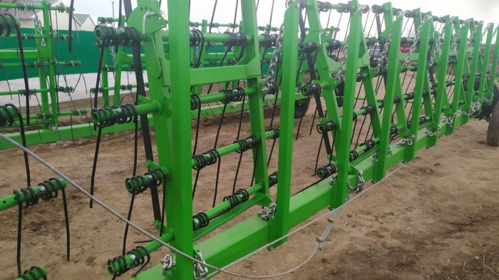 Борона средняя пружинная (стерневая) КАМА PANTHER-18