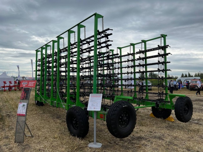 Борона тяжелая шлейфовая КАМА BARS 17 м