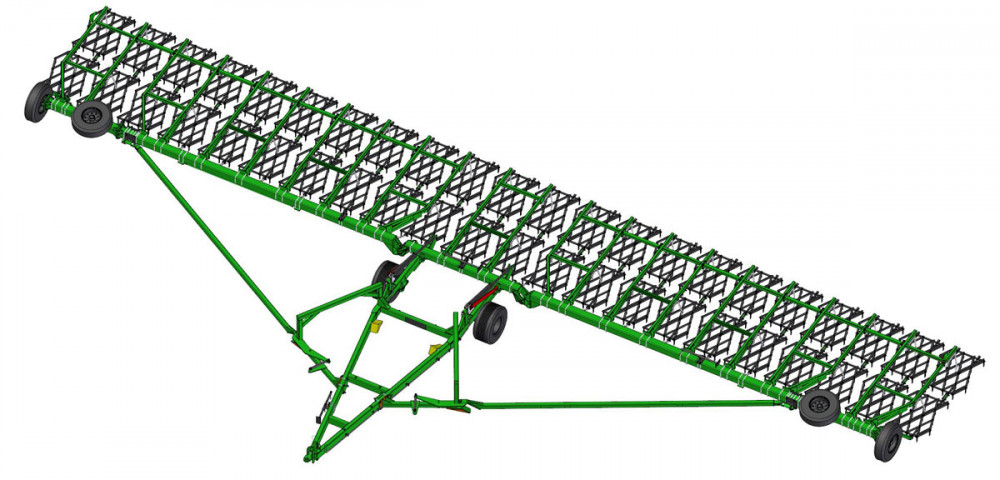 Сцепка зубовая гидрофицированная KAMA LEOPARD 22 с жесткими тягами