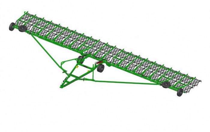 Сцепка зубовая гидрофицированная KAMA LEOPARD 22 с жесткими тягами