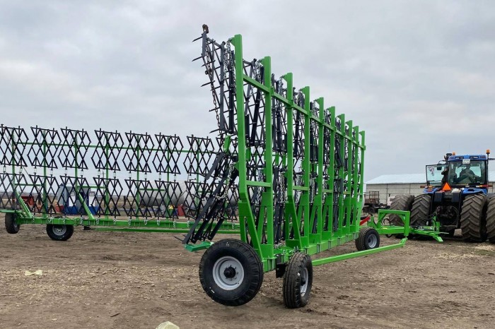 Сцепка зубовая гидрофицированная KAMA LEOPARD 22 с жесткими тягами