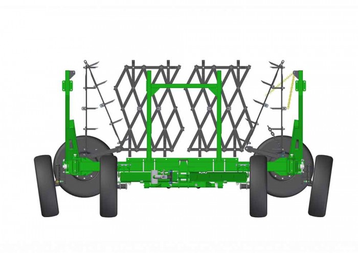 Сцепка однорядная зубовая гидрофицированная KAMA MANUL 12