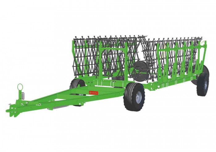 Сцепка однорядная зубовая гидрофицированная KAMA MANUL 12