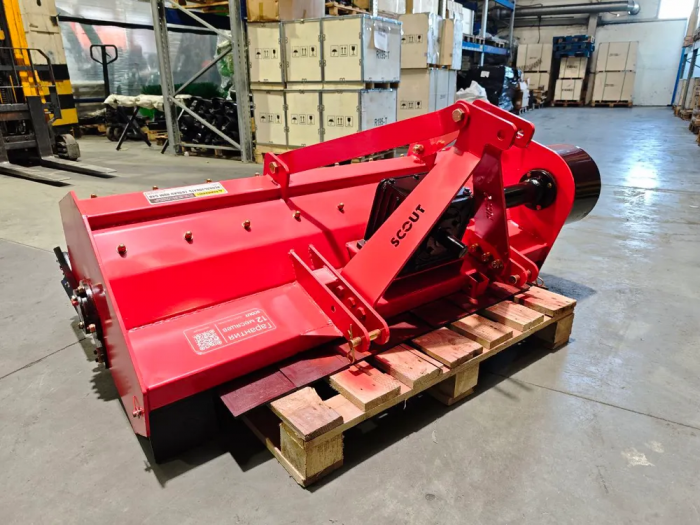 Мульчер (измельчитель) навесной СКАУТ SCQ-140 с катком