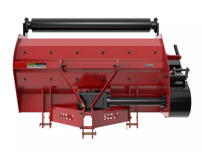 Мульчер (измельчитель) навесной СКАУТ SCQ-140 с катком