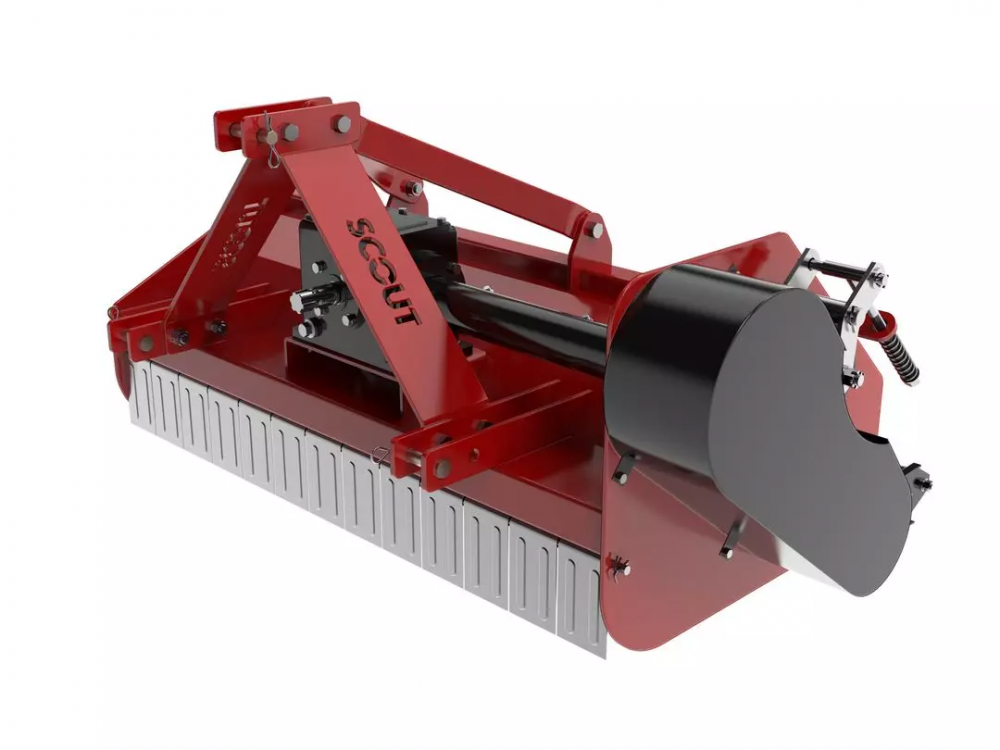 Мульчер (измельчитель) навесной СКАУТ SCQ-140 с катком