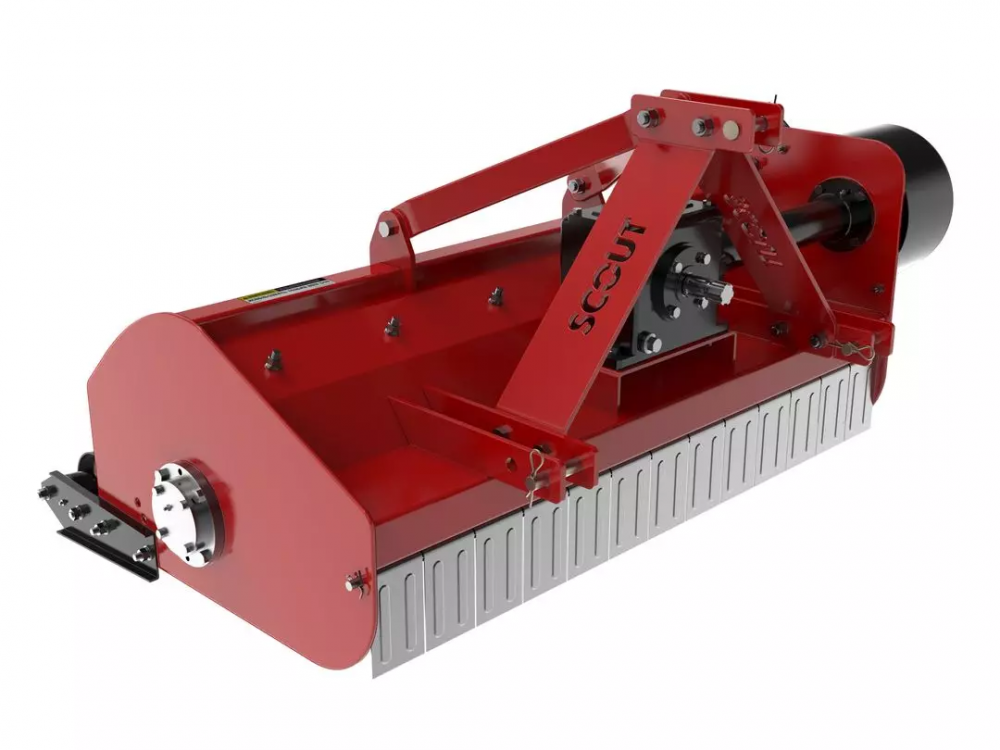 Мульчер (измельчитель) навесной СКАУТ SCQ-140 с катком