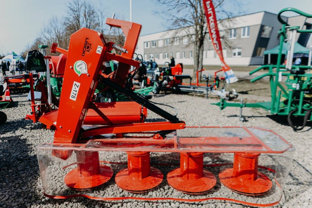 Роторная косилка Lisicki Z-178/4 шириной 2,4 м, с карданным валом