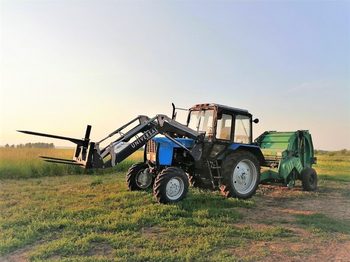 Вилы универсальные с регулируемой пикой